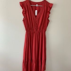 NWT Old Navy Pink Midi Dress